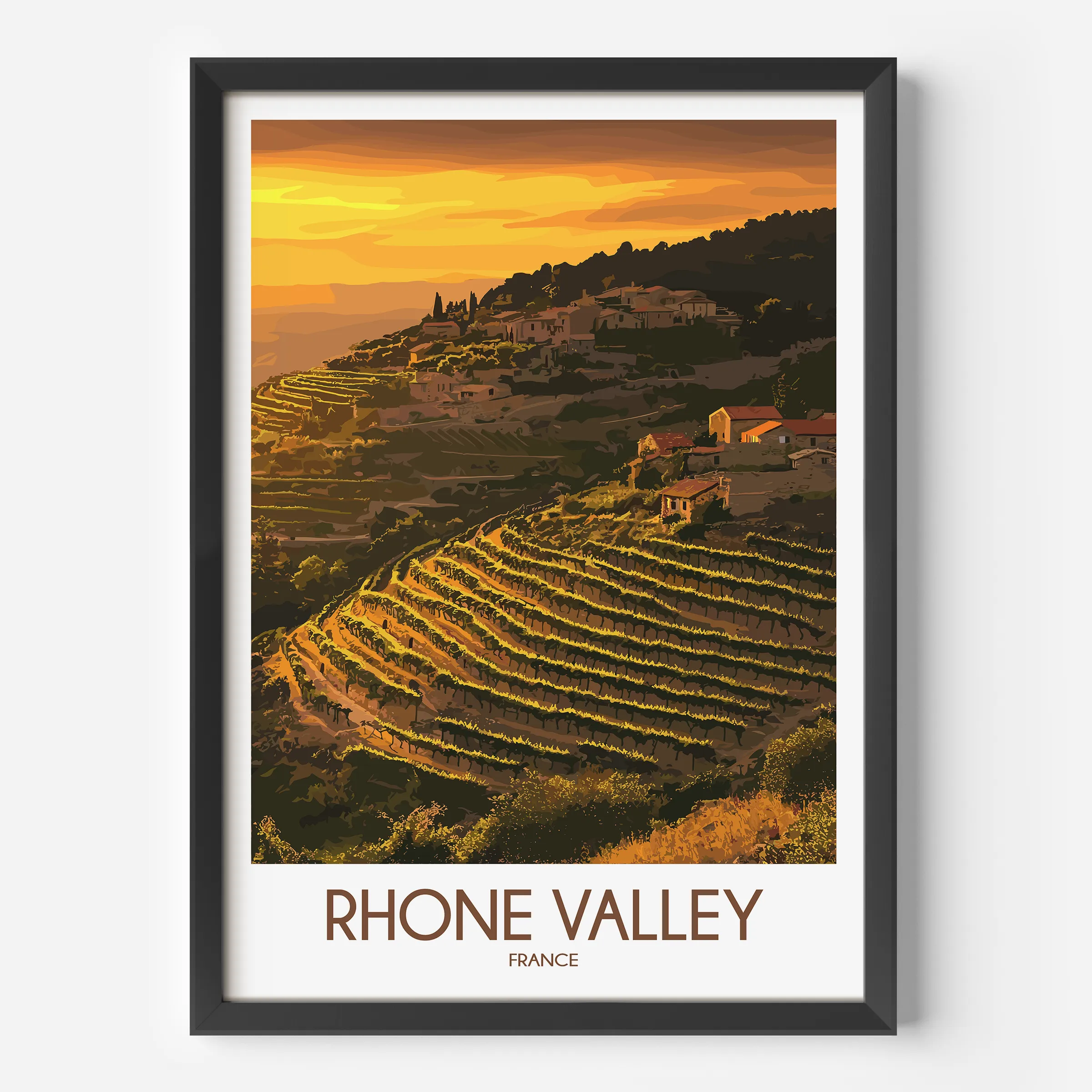 Rhone Valley Home Office Decor