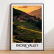 Rhone Valley Minimalist Wall Art
