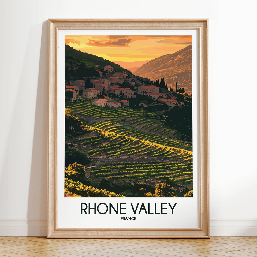 Rhone Valley Travel Memory Gift