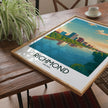 Richmond Modern Travel Poster