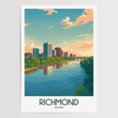 Richmond Vintage Style Print