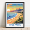Rio De Janeiro Destination Art Gift