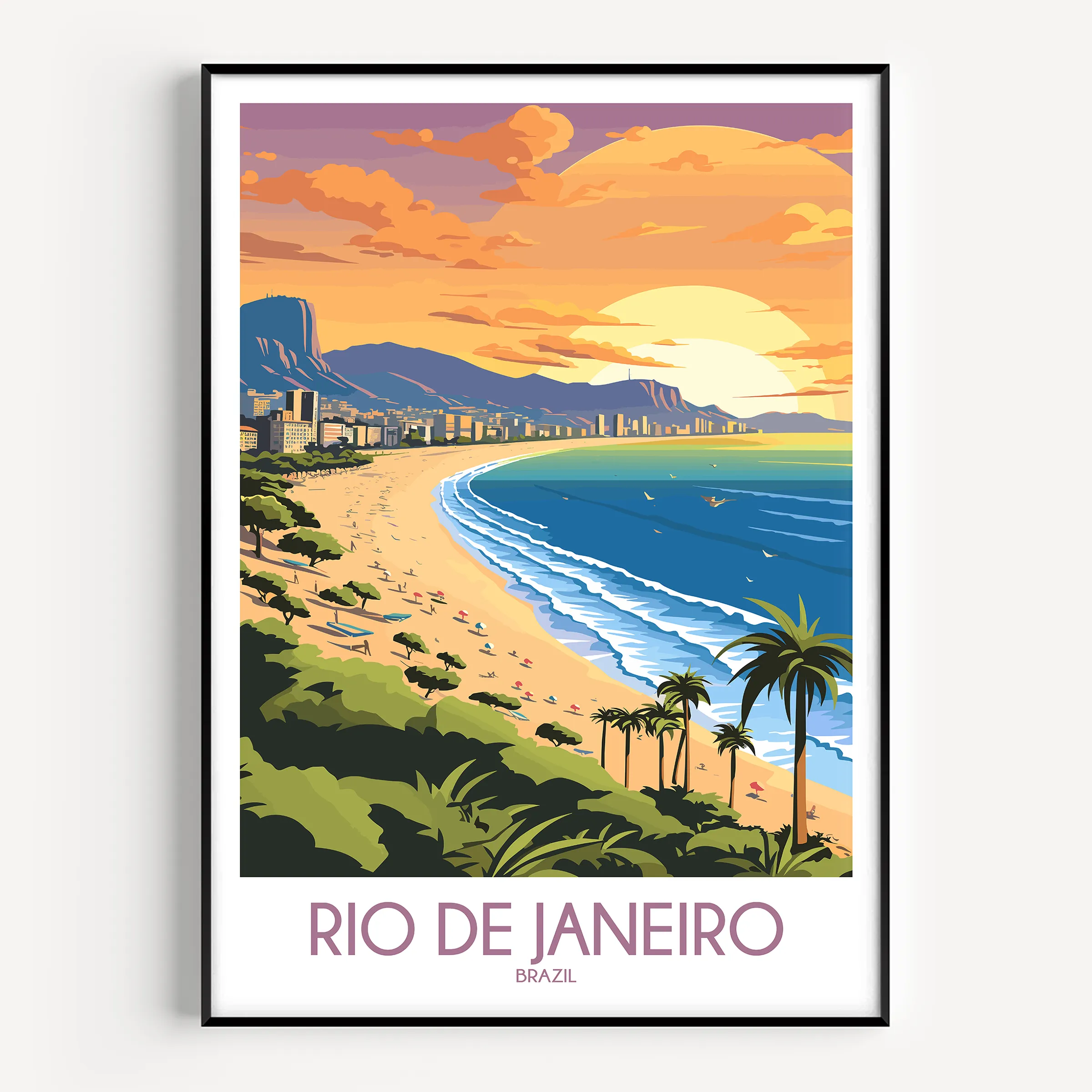 Rio De Janeiro Home Office Decor