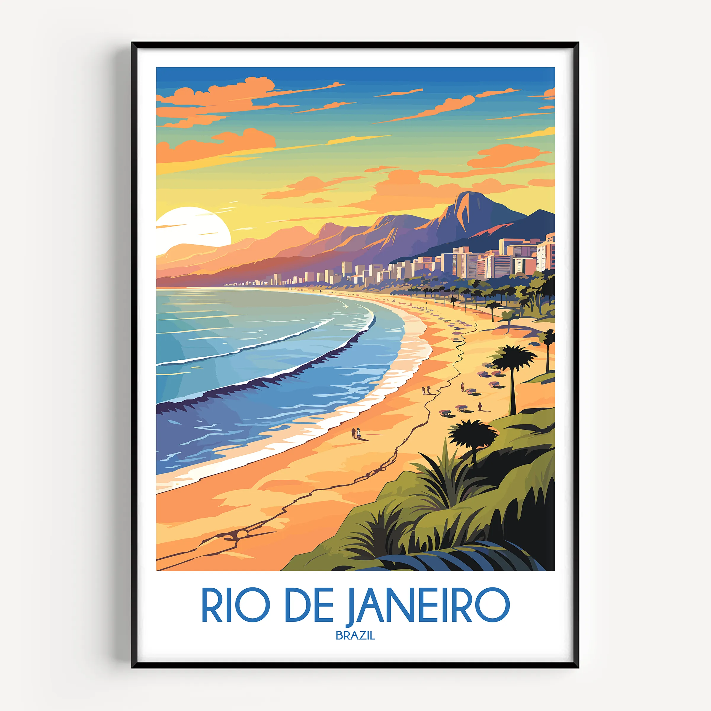 Rio De Janeiro Home Office Decor