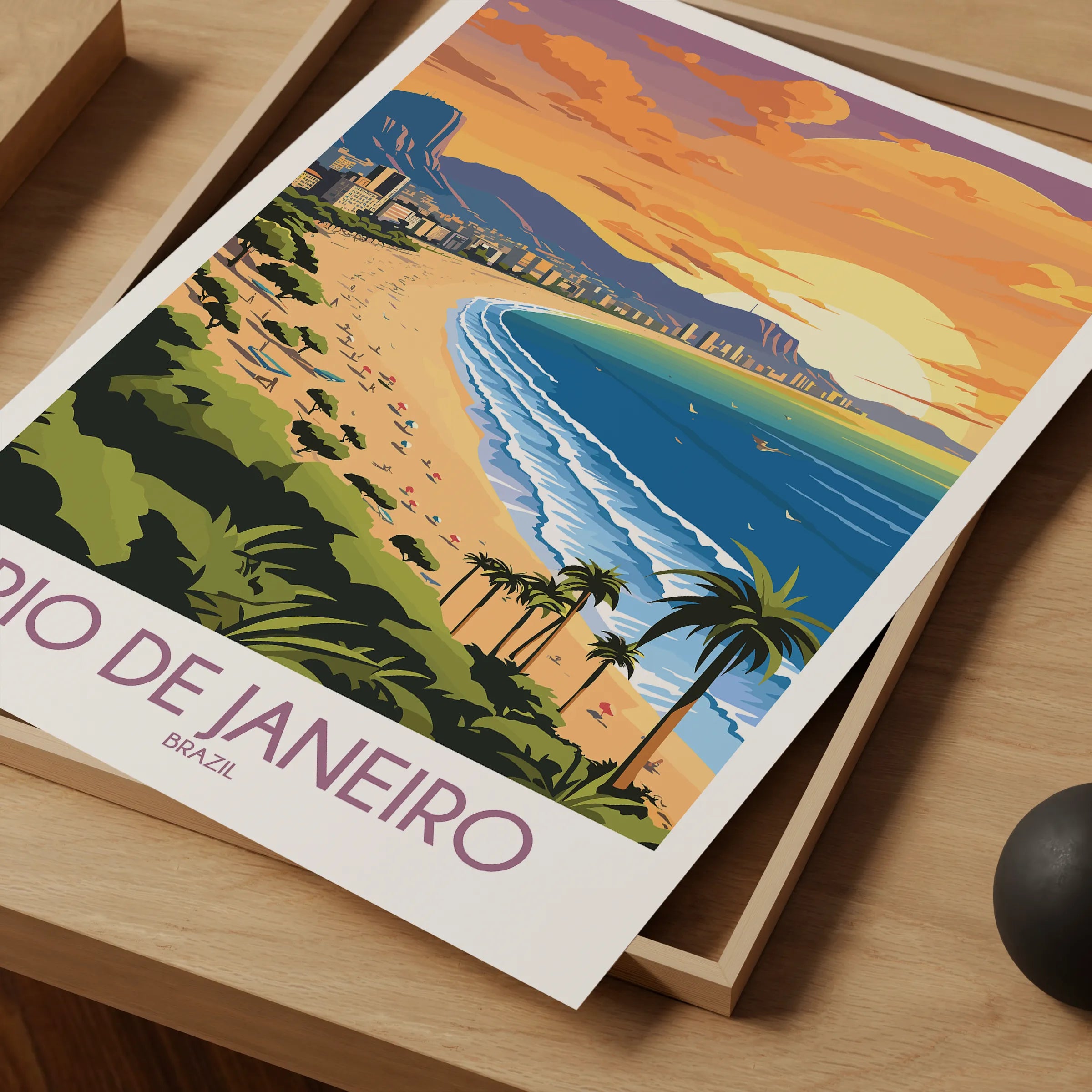 Rio De Janeiro Minimalist Wall Art