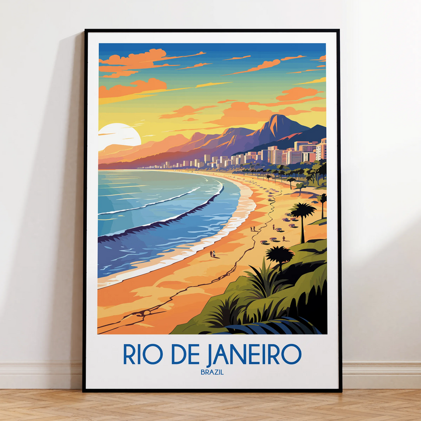 Rio De Janeiro Minimalist Wall Art