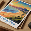 Rio De Janeiro Modern Travel Poster