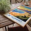 Rio De Janeiro Retro Travel Illustration