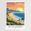 Rio De Janeiro Scenic Landscape Art
