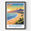 Rio De Janeiro Scenic Landscape Art