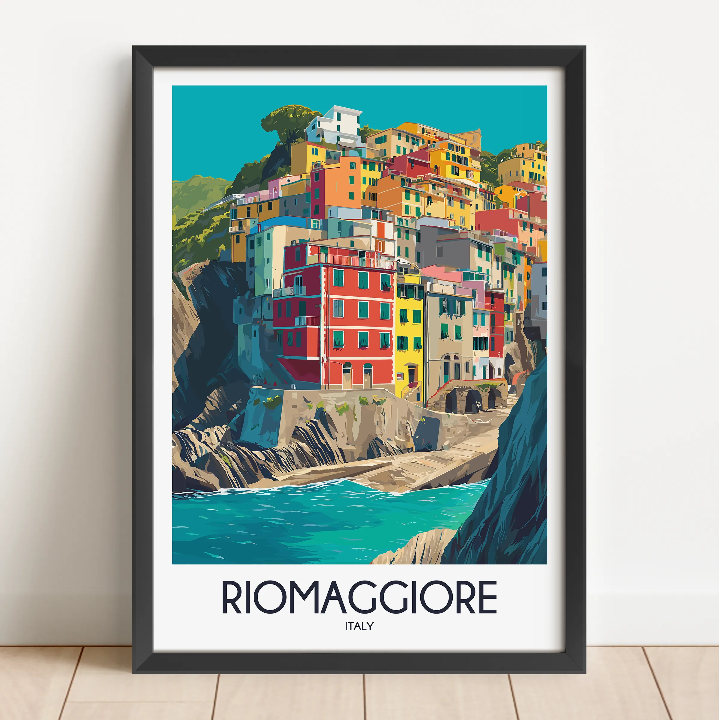 Riomaggiore Souvenir Poster Print