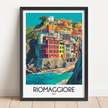 Riomaggiore Souvenir Poster Print