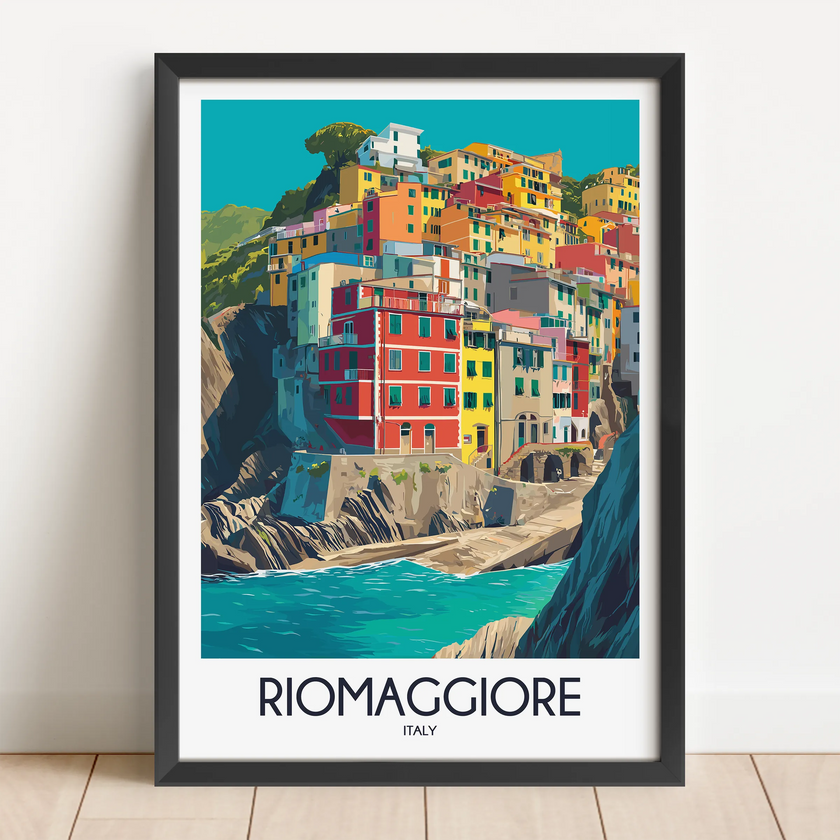 Riomaggiore Souvenir Poster Print