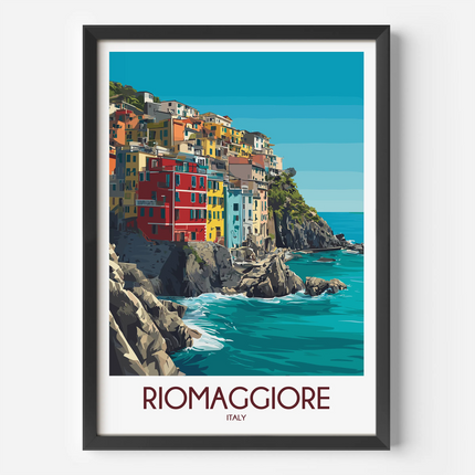 Riomaggiore Souvenir Poster Print