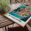 Riomaggiore Vintage Style Print