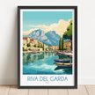 Riva Del Garda Gallery Quality Print