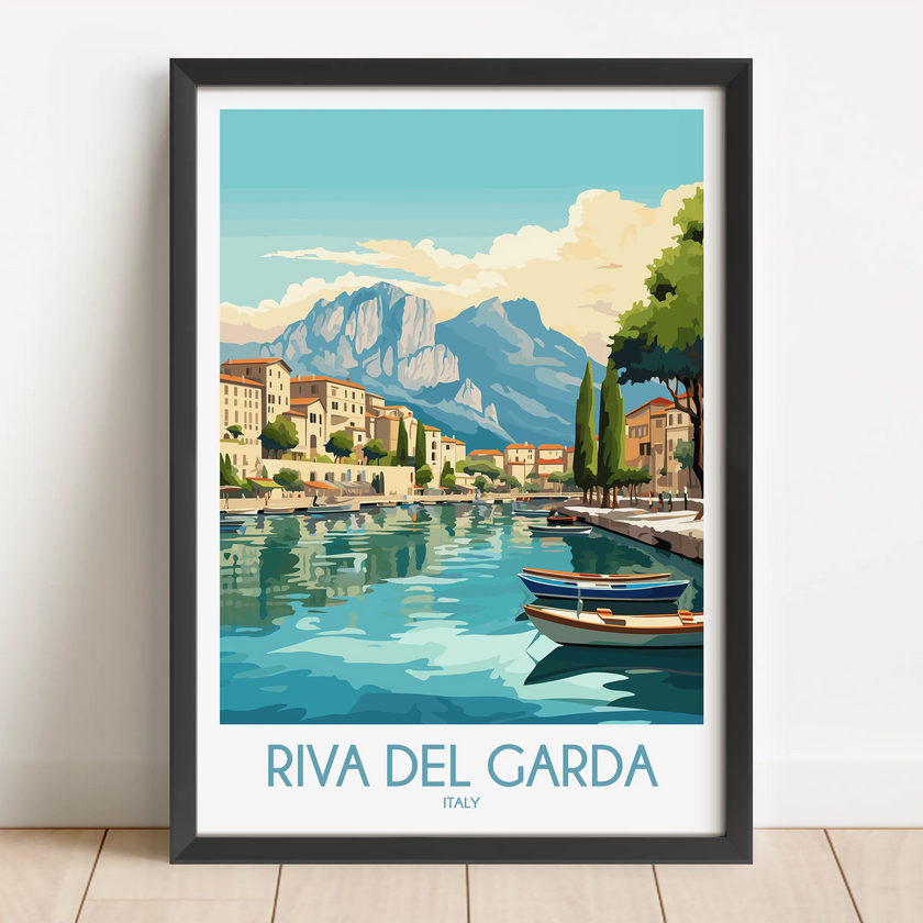 Riva Del Garda Gallery Quality Print