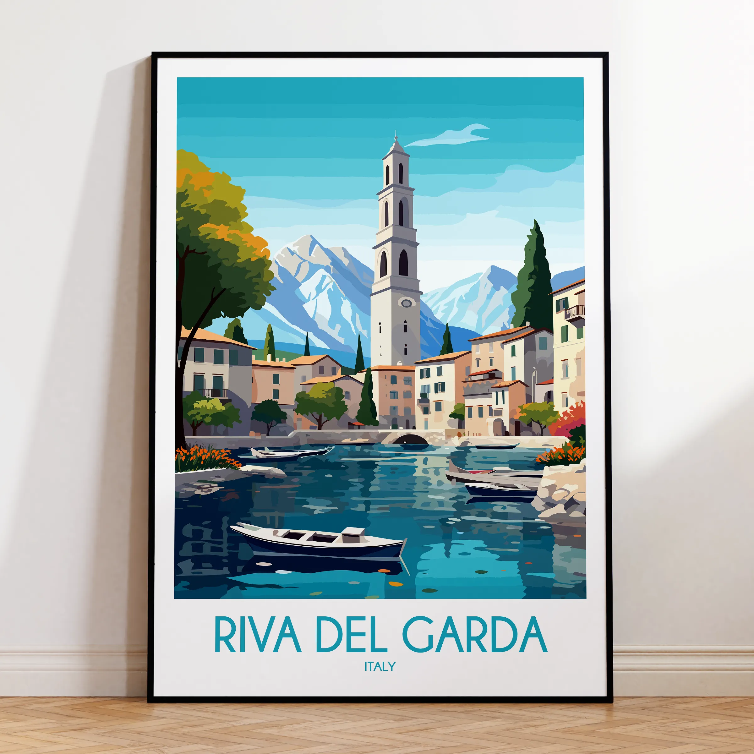 Riva Del Garda Gallery Quality Print