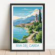 Riva Del Garda Minimalist Wall Art