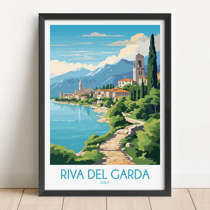 Riva Del Garda Minimalist Wall Art