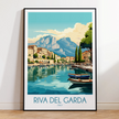 Riva Del Garda Minimalist Wall Art