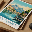 Riva Del Garda Scenic Landscape Art