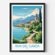 Riva Del Garda Souvenir Poster Print