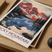 Rocky Mountain Destination Art Gift