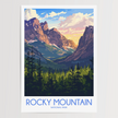 Rocky Mountain Destination Art Gift