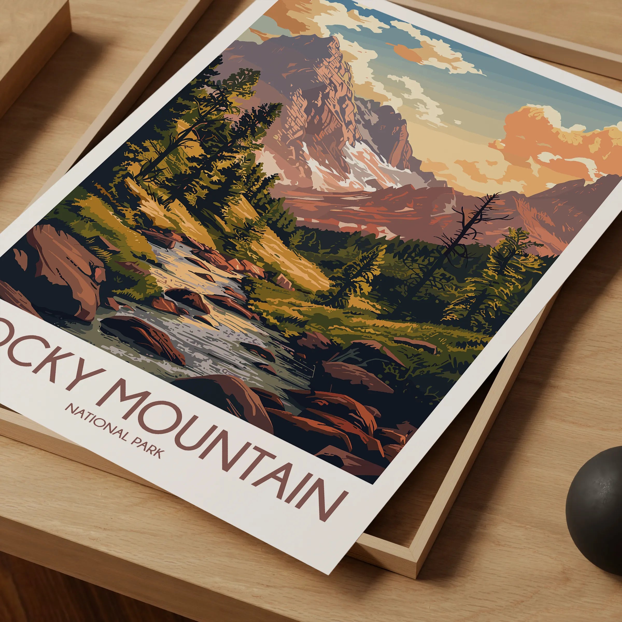 Rocky Mountain Home Office Decor