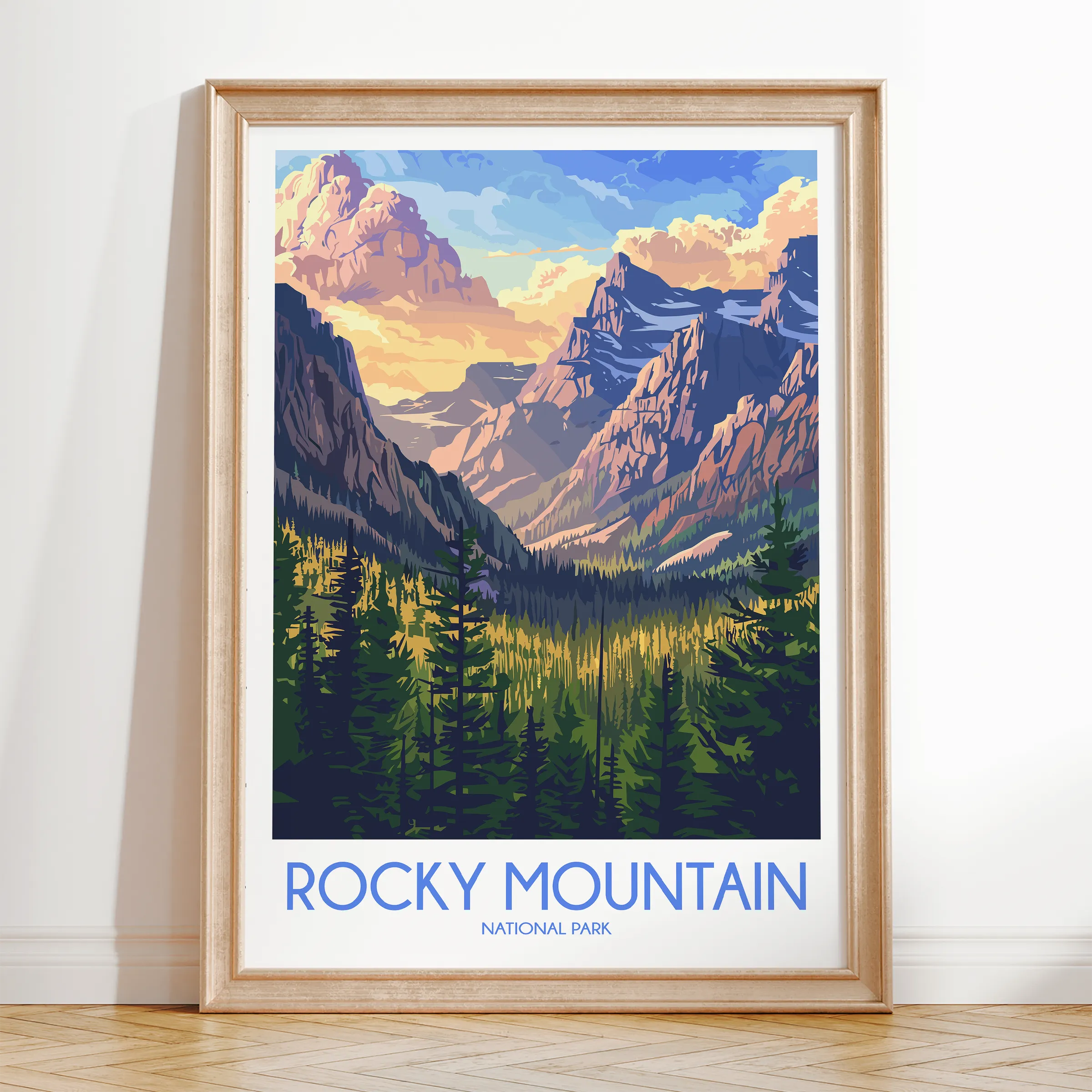 Rocky Mountain Home Office Decor