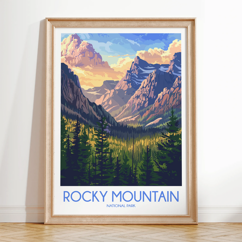 Rocky Mountain Home Office Decor