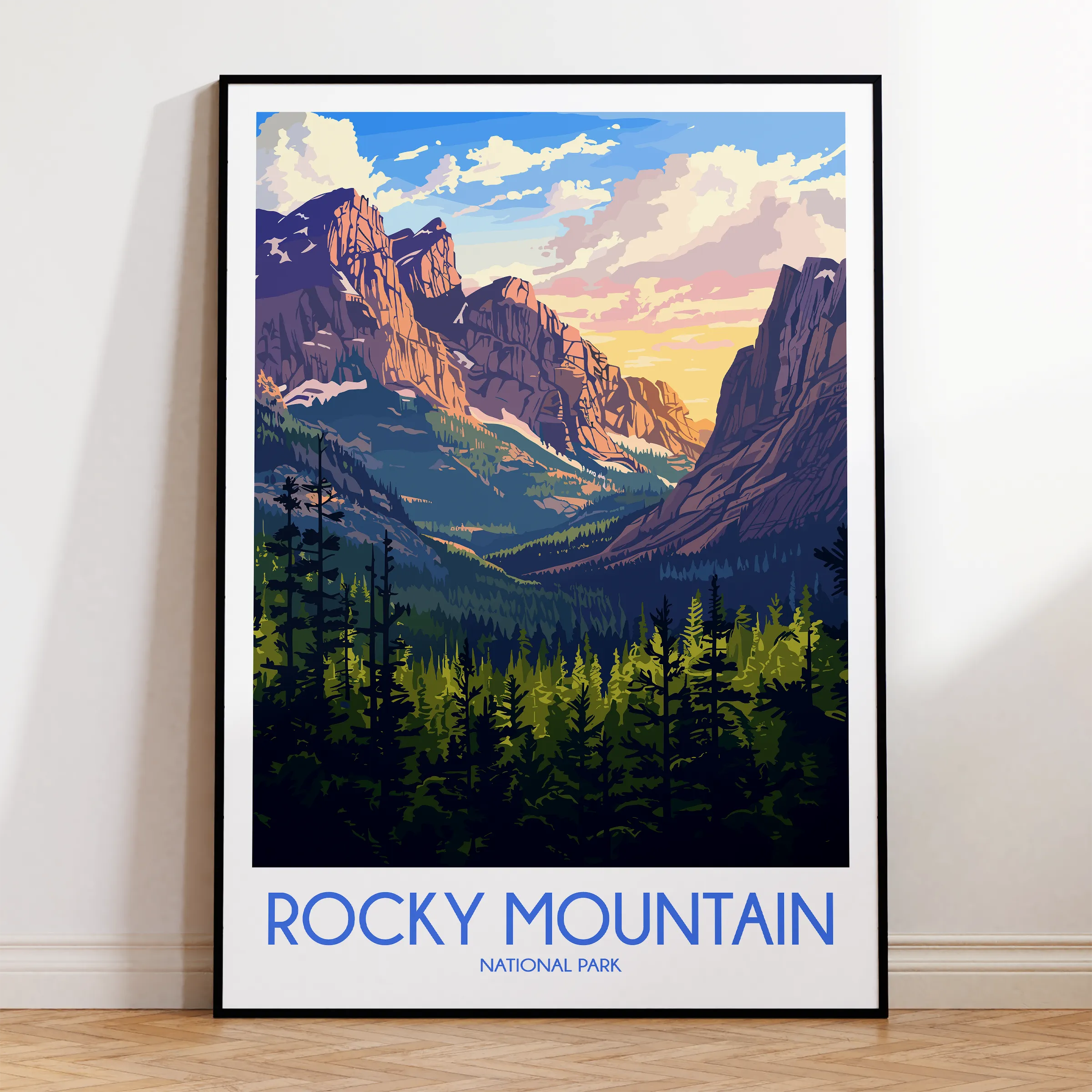 Rocky Mountain Home Office Decor