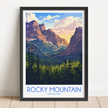 Rocky Mountain Minimalist Wall Art