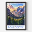 Rocky Mountain Minimalist Wall Art