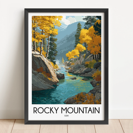 Rocky Mountain National Park Travel Memory Gift