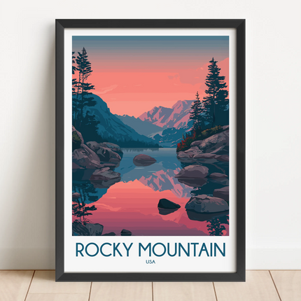 Rocky Mountain National Park Travel Memory Gift