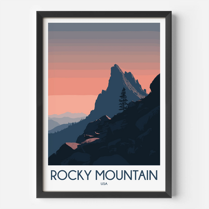 Rocky Mountain National Park Travel Memory Gift