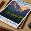 Rocky Mountain Souvenir Poster Print