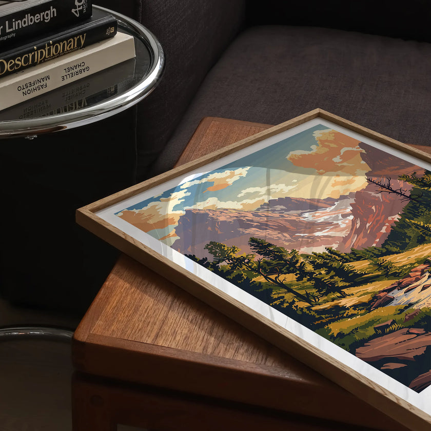 Rocky Mountain Travel Memory Gift