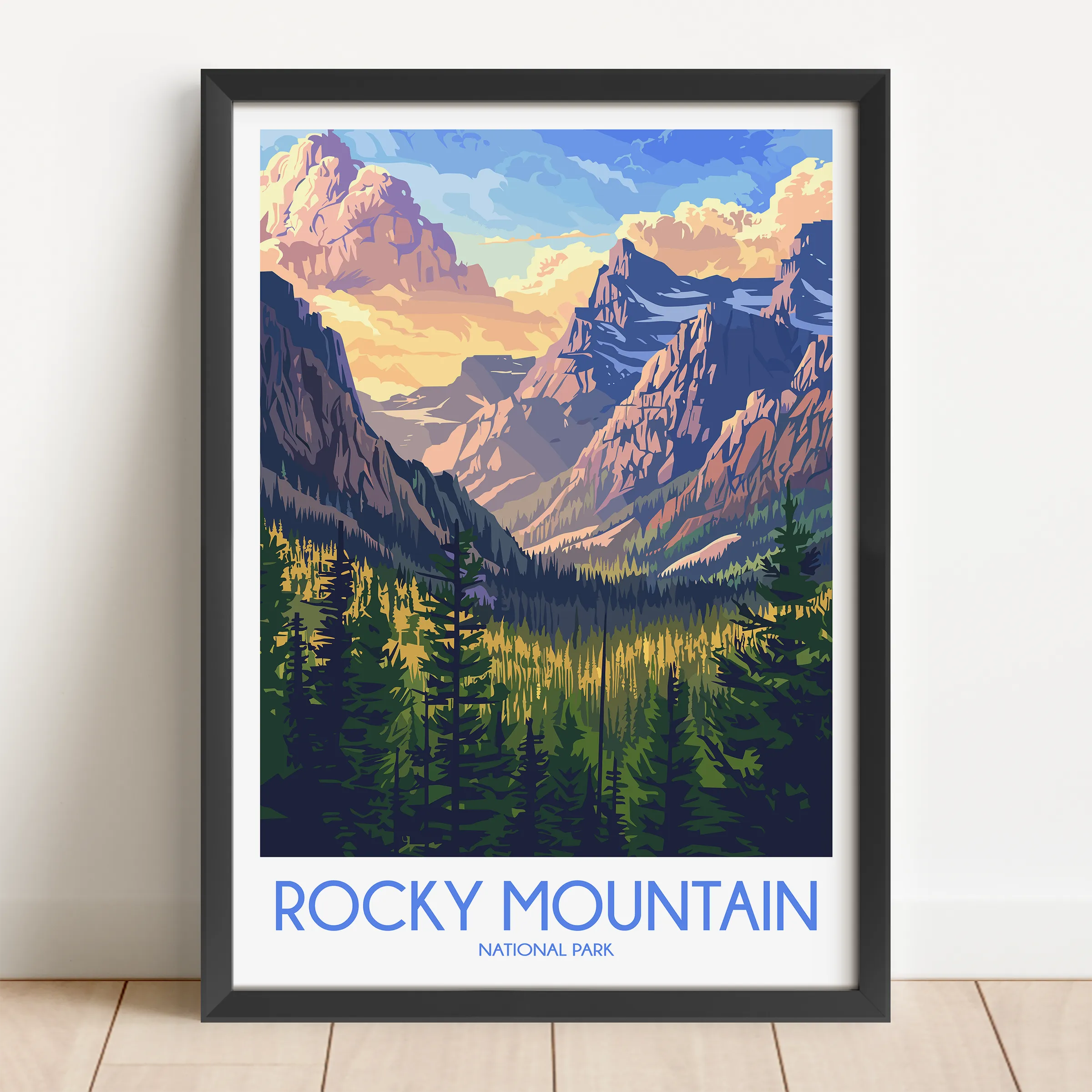 Rocky Mountain Travel Memory Gift