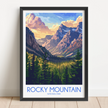 Rocky Mountain Travel Memory Gift