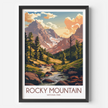 Rocky Mountain Travel Memory Gift