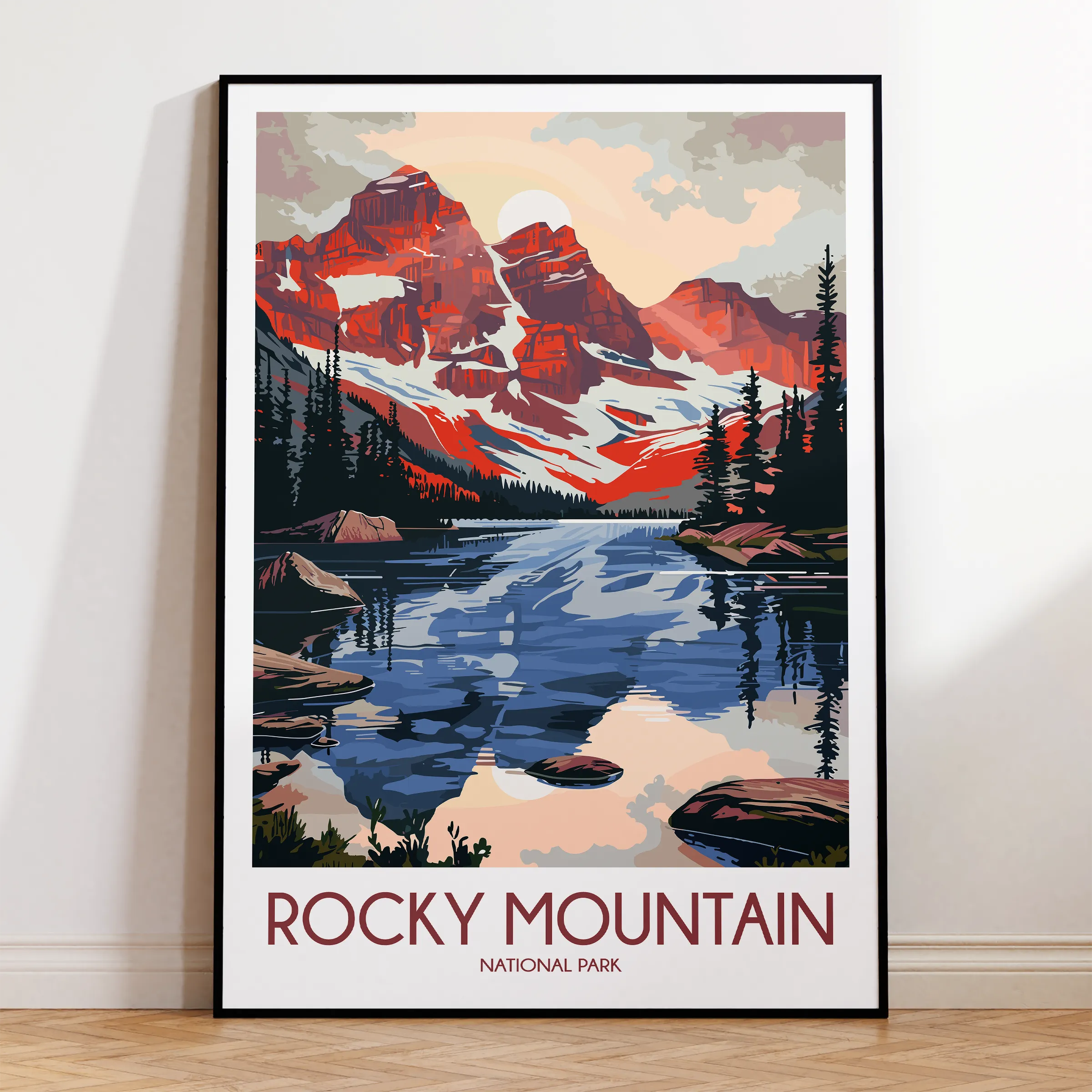 Rocky Mountain Travel Memory Gift