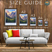 Rocky Mountain Vintage Style Print