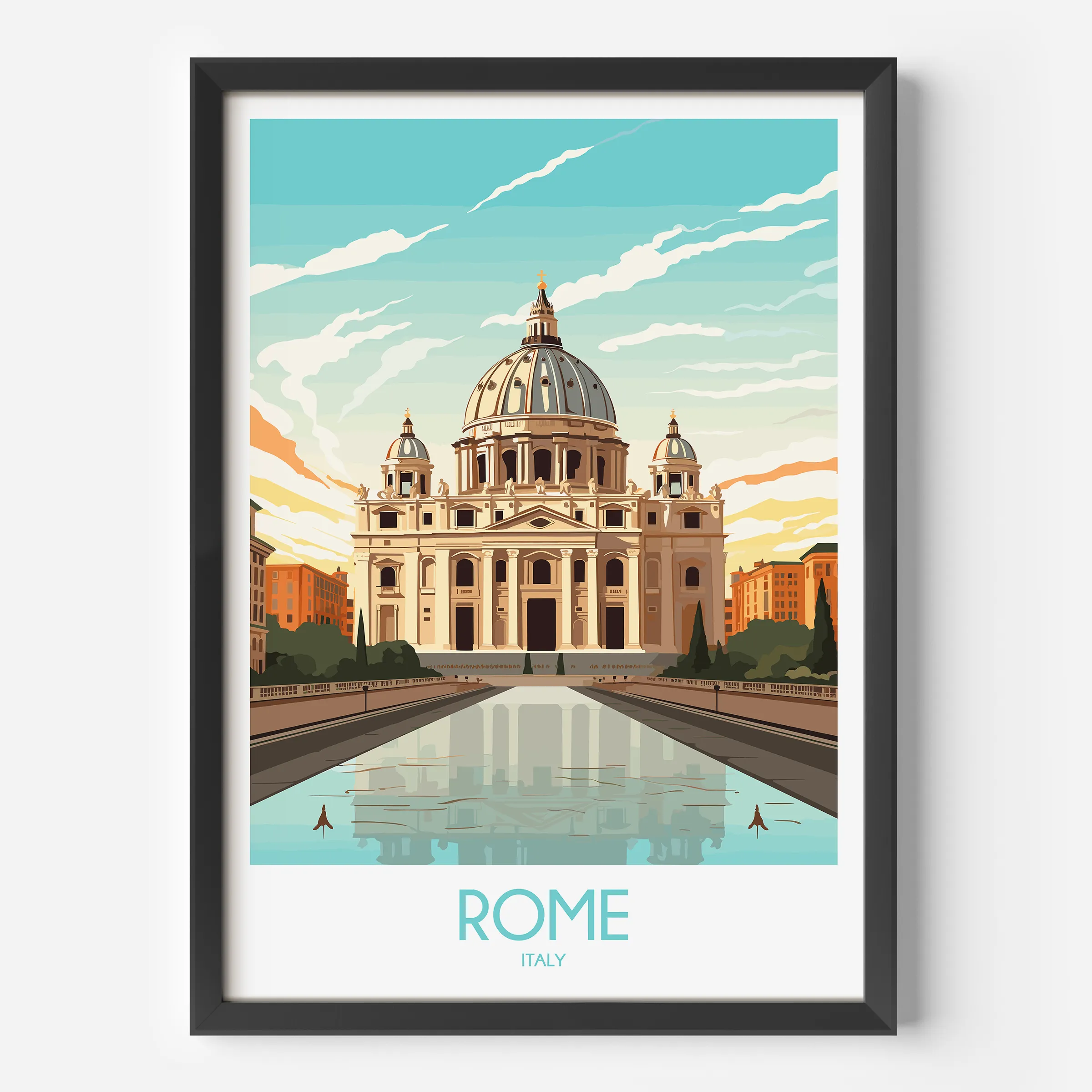 Rome Home Office Decor