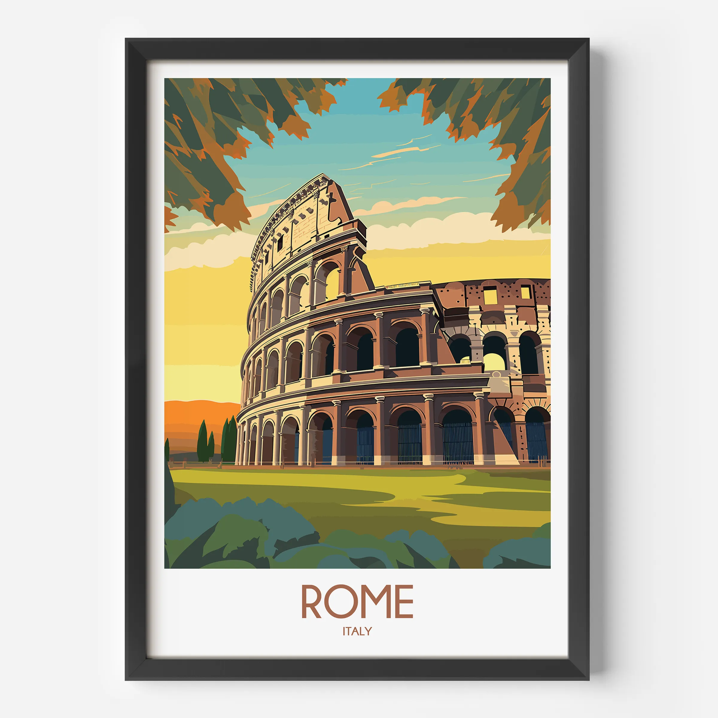Rome Minimalist Wall Art