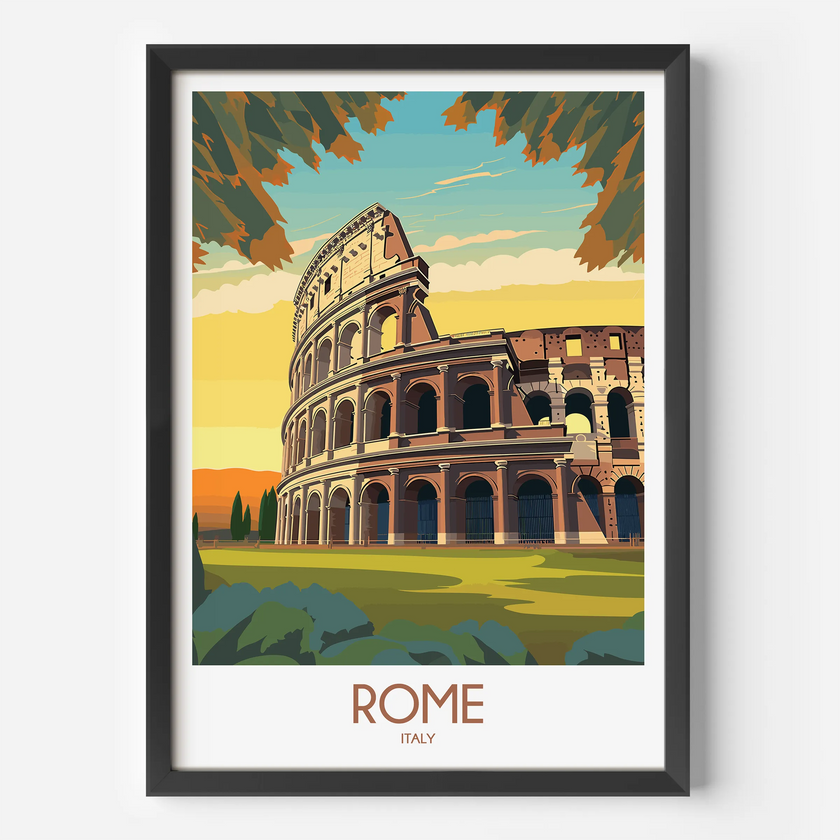 Rome Minimalist Wall Art