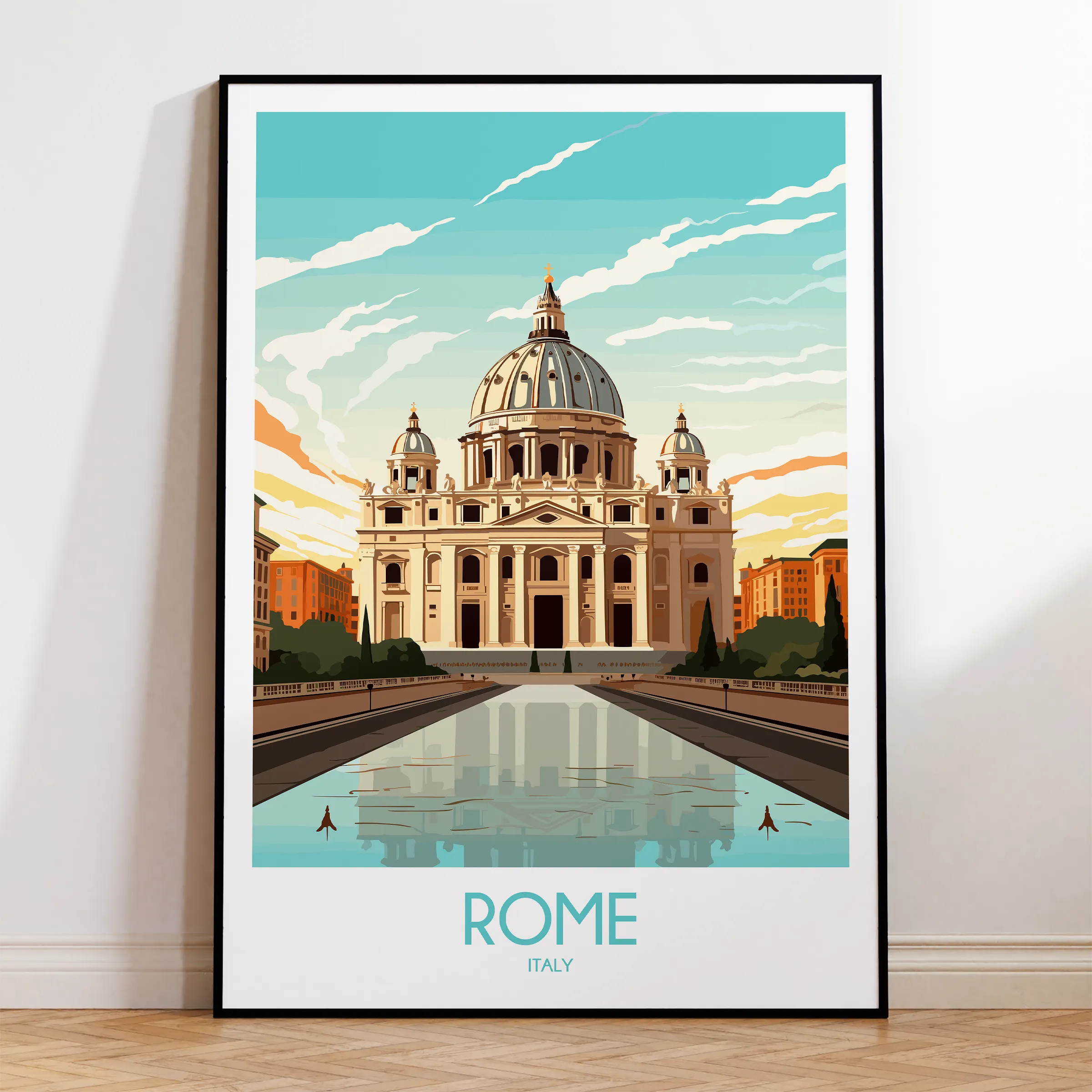 Rome Minimalist Wall Art