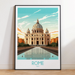 Rome Minimalist Wall Art